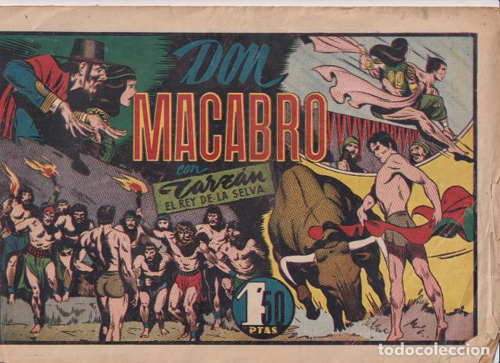 Tebeos: Tarz&aacute;n n&ordm; 24. Don Macabro. Hispano Americana 1942 - Foto 1
