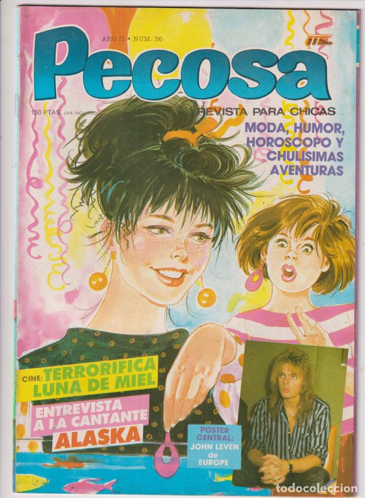 Tebeos: Pecosa n&ordm; 36. Mc Ediciones. Contiene poster central - Foto 1