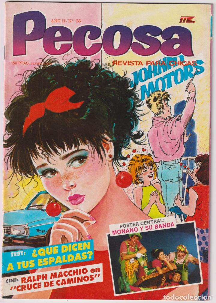 Tebeos: Pecosa n&ordm; 38. Mc Ediciones. Contiene poster central - Foto 1