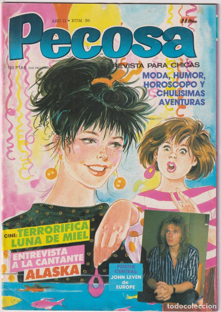 Tebeos: Pecosa n&ordm; 36. Mc Ediciones. Contiene poster central - Foto 1