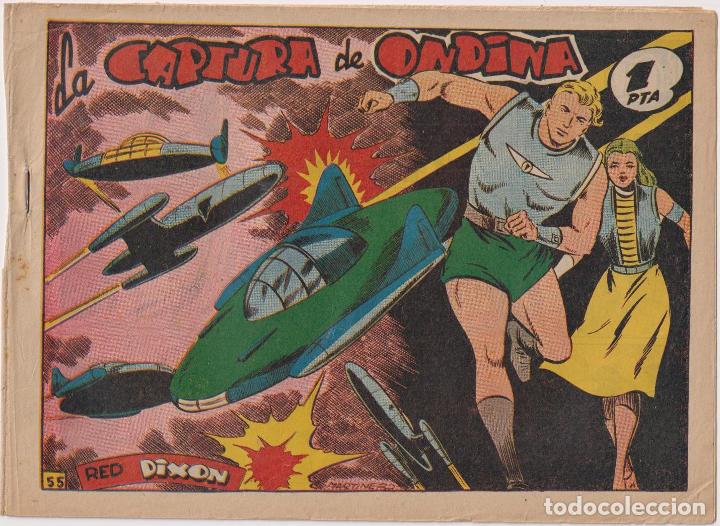 Tebeos: Red Dixon 1&ordf; n&ordm; 55. Marco 1954 - Foto 1