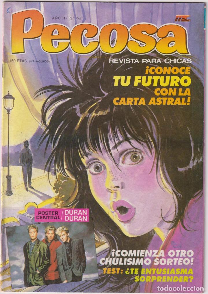 Tebeos: Pecosa n&ordm; 33. Mc Ediciones. Contiene poster central - Foto 1