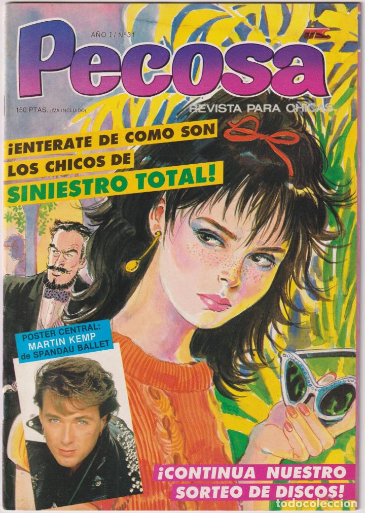 Tebeos: Pecosa n&ordm; 31. Mc Ediciones. Contiene poster central - Foto 1