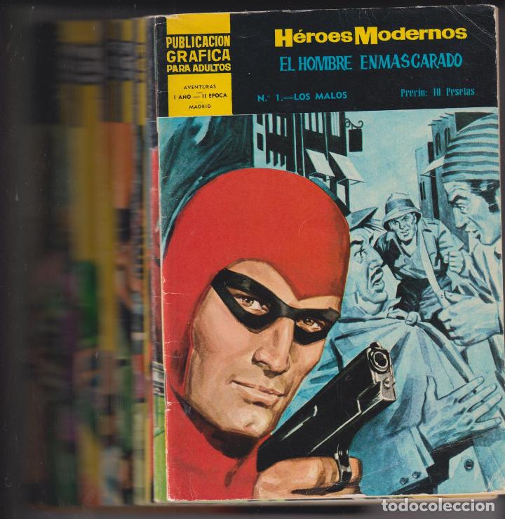 Tebeos: H&eacute;roes Modernos II &Eacute;poca. Dolar 1959. Completa 50 ejemplares - Foto 1