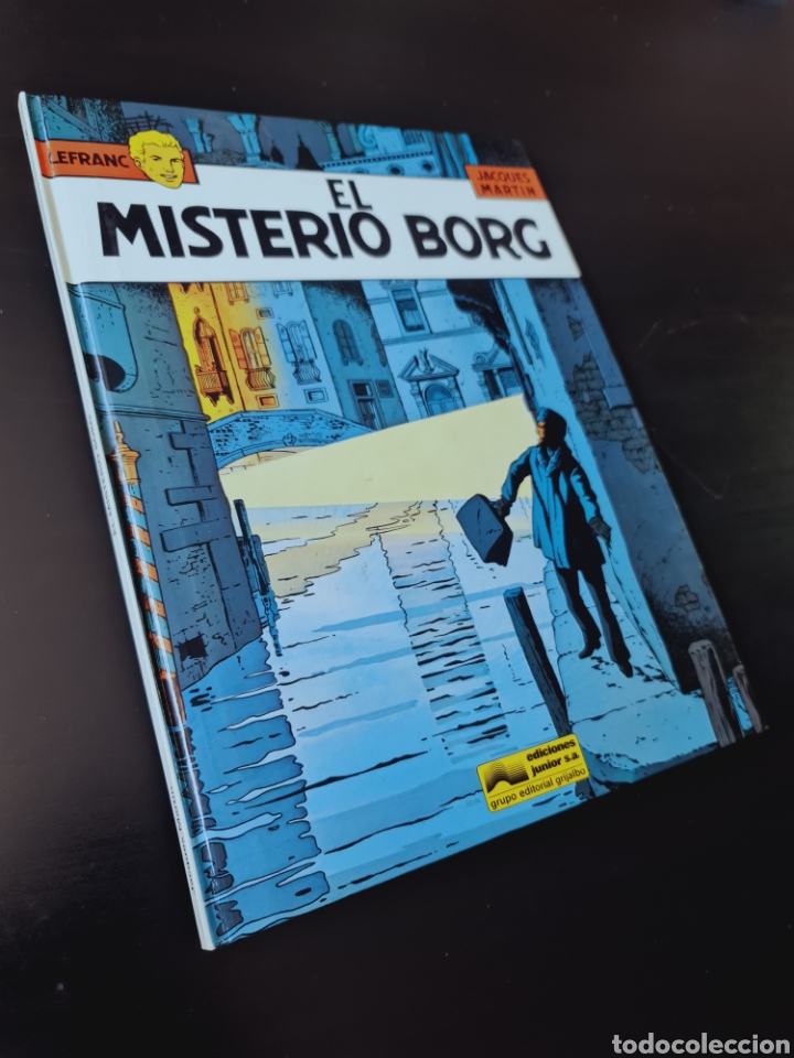 Tebeos: EXCELENTE ESTADO LEFRANC 3 EL MISTERIO BORG EDICIONES JUNIOR - Foto 1
