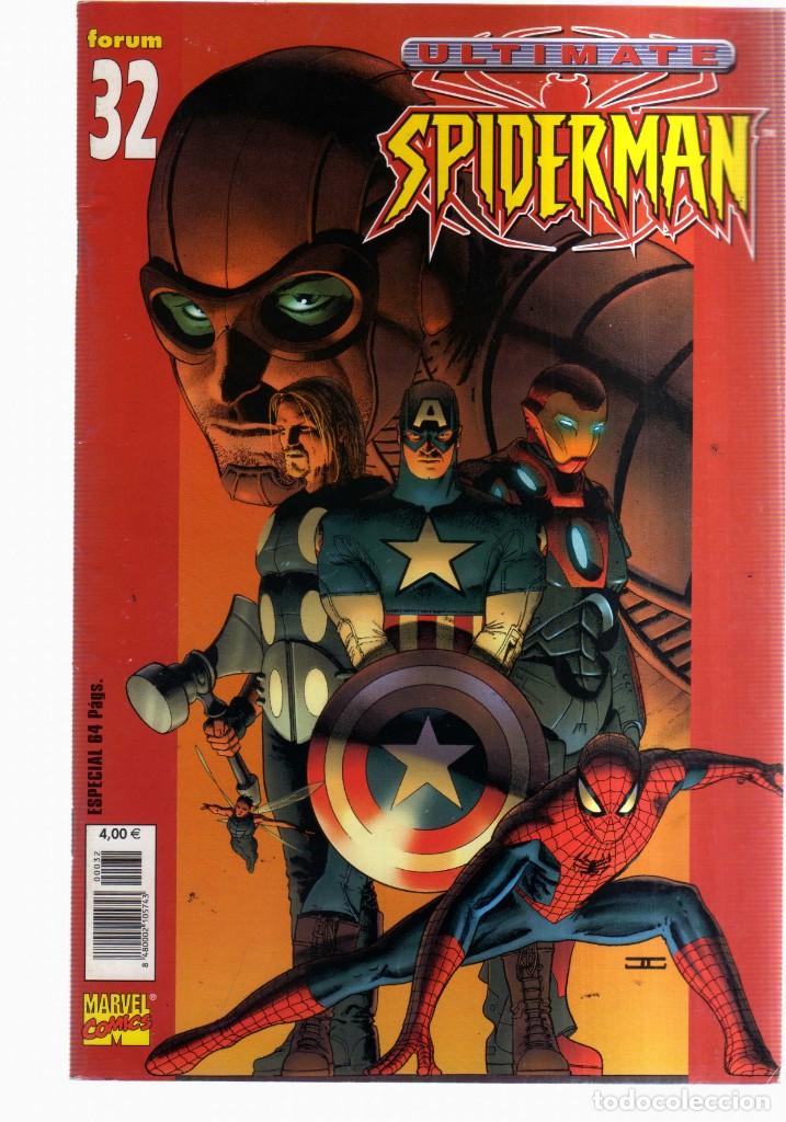 Tebeos: SPIDERMAN ULTIMATE DE FORUM LOTE DE 31 COMICS - Foto 2