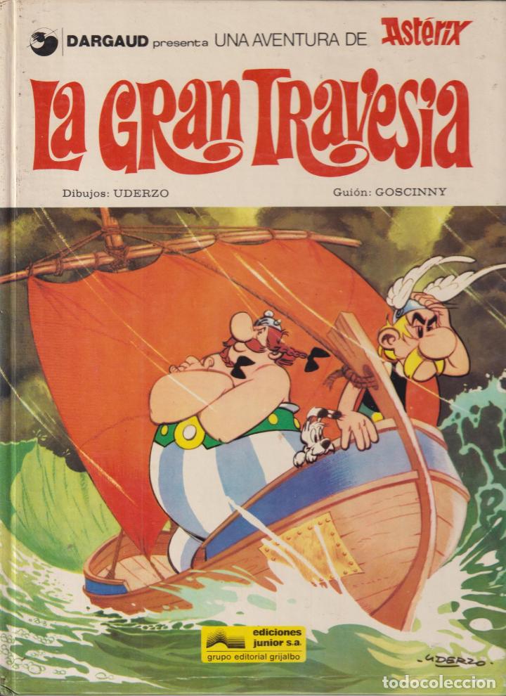 Tebeos: Asterix. La Gran Traves&iacute;a. Grijalbo-junior 1977 - Foto 1