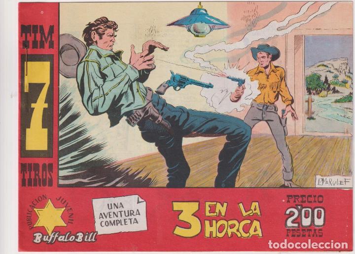 Tebeos: Tim 7 Tiros. 3 en la Horca. Hispano Americana 1964 - Foto 1
