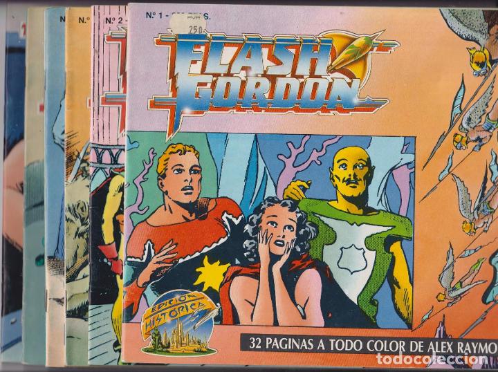 Tebeos: Flas Gordon. Edici&oacute;n Hist&oacute;rica. B. Completa 67 ejemplares - Foto 1