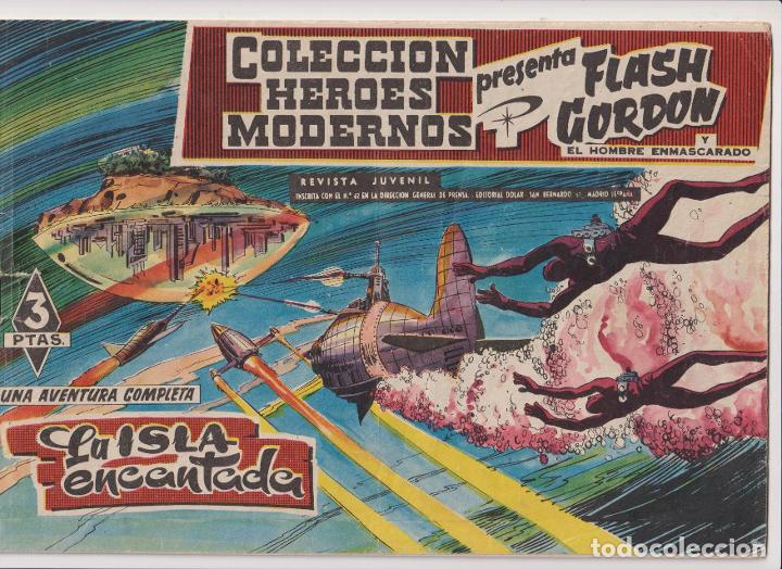 Tebeos: Flash Gordon y El Hombre Enmascarado. n&ordm; 9. Dolar 1958 - Foto 1