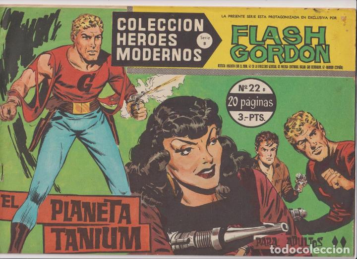Tebeos: Flash Gordon Serie B n&ordm; 22. Dolar 1964 - Foto 1