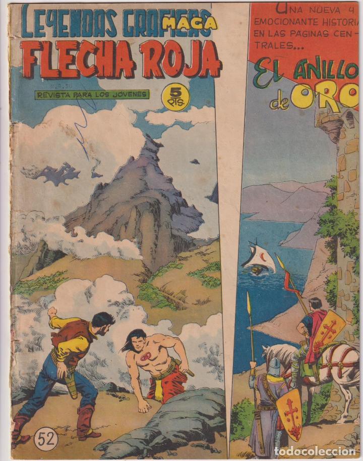 Tebeos: Flecha Roja. Revista n&ordm; 52. Maga - Foto 1
