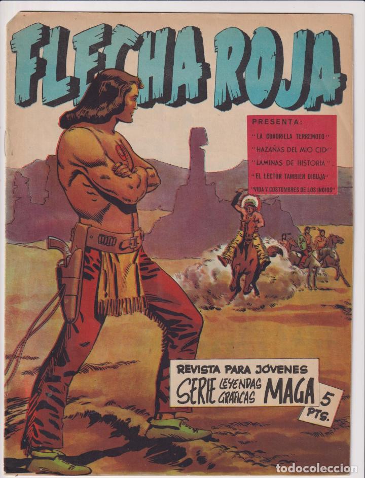 Tebeos: Flecha Roja Revista n&ordm; 7. Maga - Foto 1
