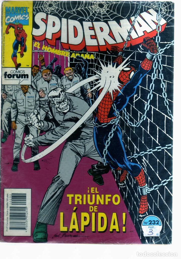 Tebeos: SPIDERMAN EL HOMBRE ARA&Ntilde;A N,232 - Foto 1