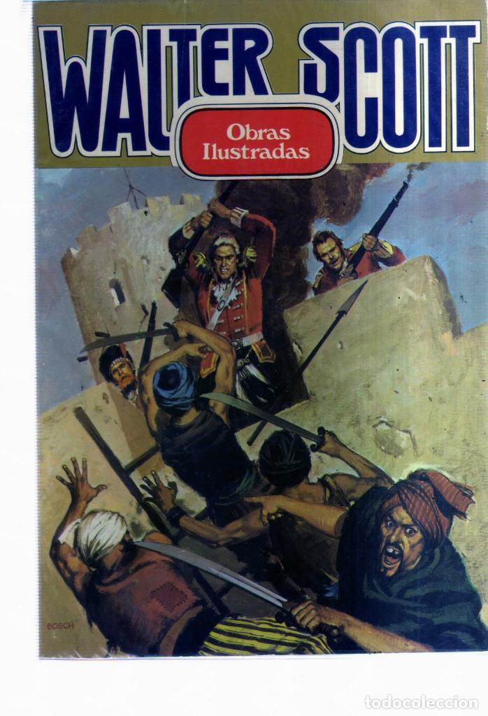 Tebeos: WALTER SCOTT OBRAS ILUSTRADAS - Foto 1