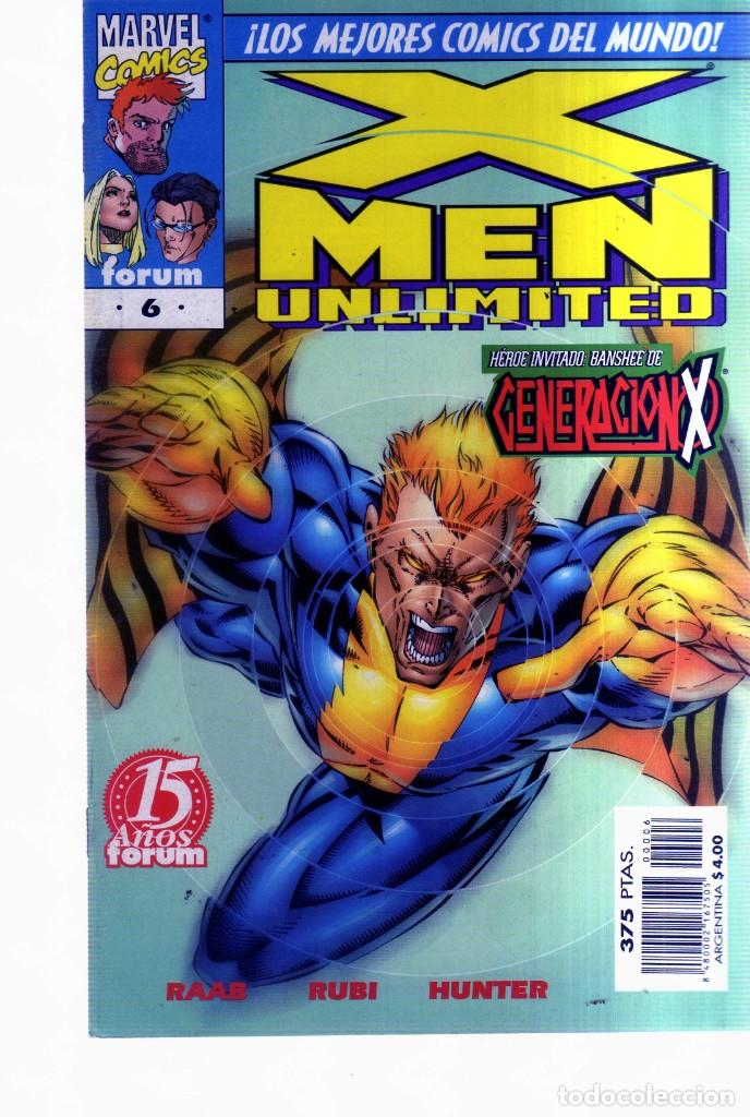 Tebeos: X MEN UNLIMITED E FORUM N,6 - Foto 1