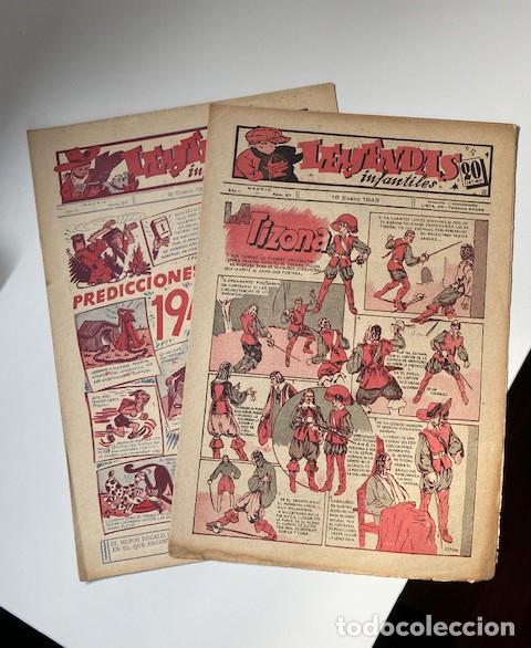 Tebeos: LEYENDAS N&ordm; 35 Y 36. EDITORIAL SENDA, 1942 - Foto 1