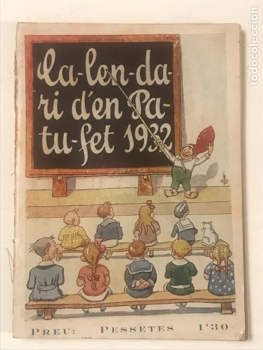 Tebeos: CALENDARI DEN PATUFET 1932 - Foto 1