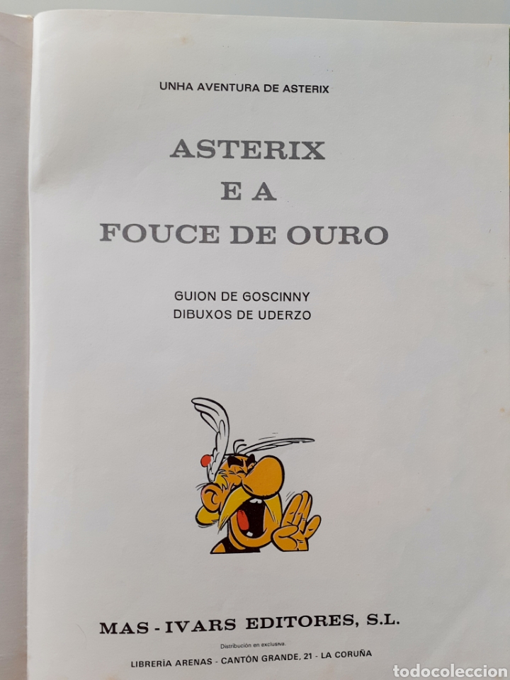 Tebeos: ASTERIX E A FOUCE DE OURO - A&Ntilde;OS 80 - Foto 4