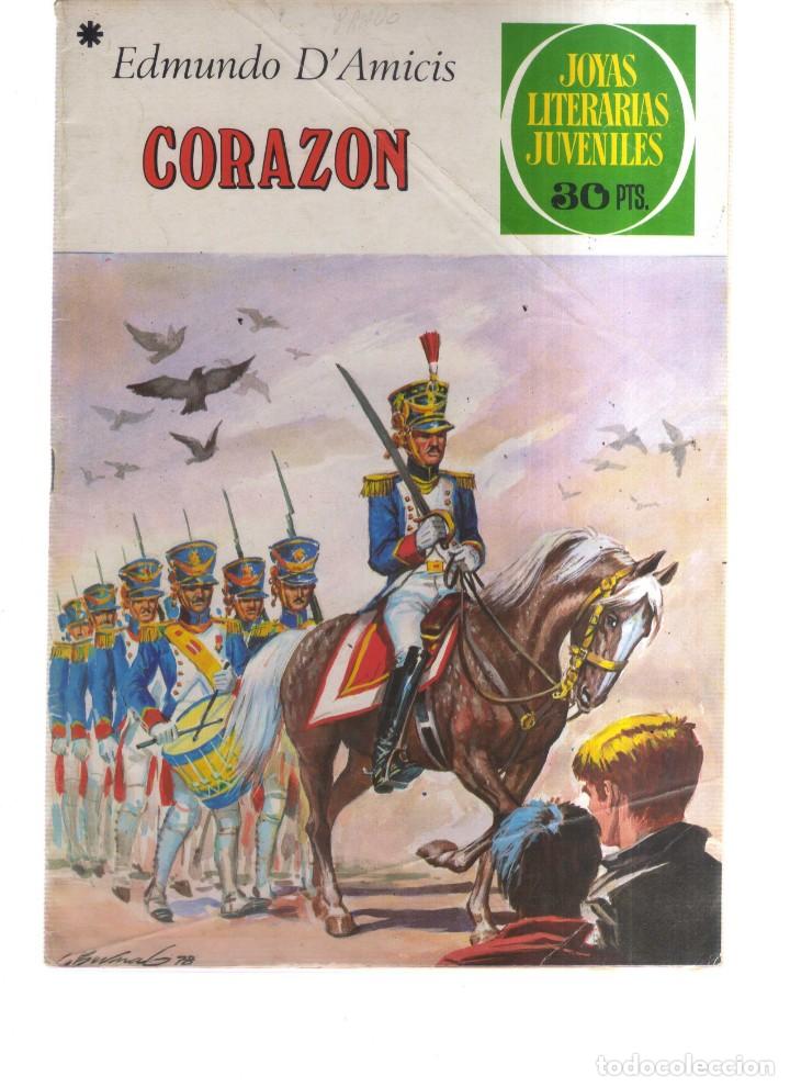 Tebeos: JOYAS LITERARIA JUVENILES CORAZON N,198 - Foto 1