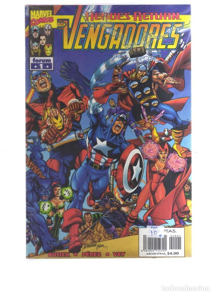 Tebeos: LOS VENGADORES HEROES RETURN N,1 - Foto 1
