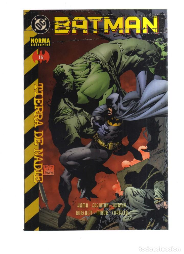 Tebeos: BATMAN TIERRA DE NADIE N,16 - Foto 1