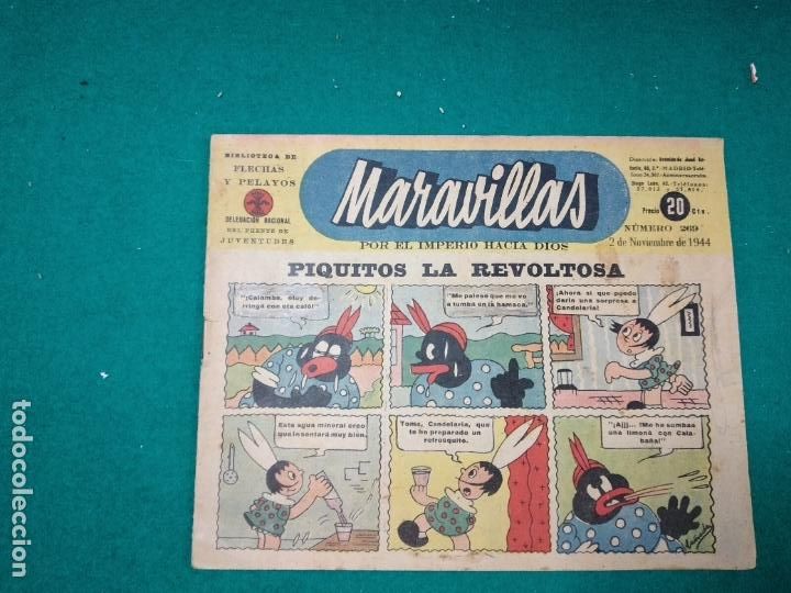 Tebeos: BIBLIOTECA DE FLECHAS Y PELAYOS. MARAVILLAS N&ordm; 269. 2 NOVIEMBRE DE 1944. .