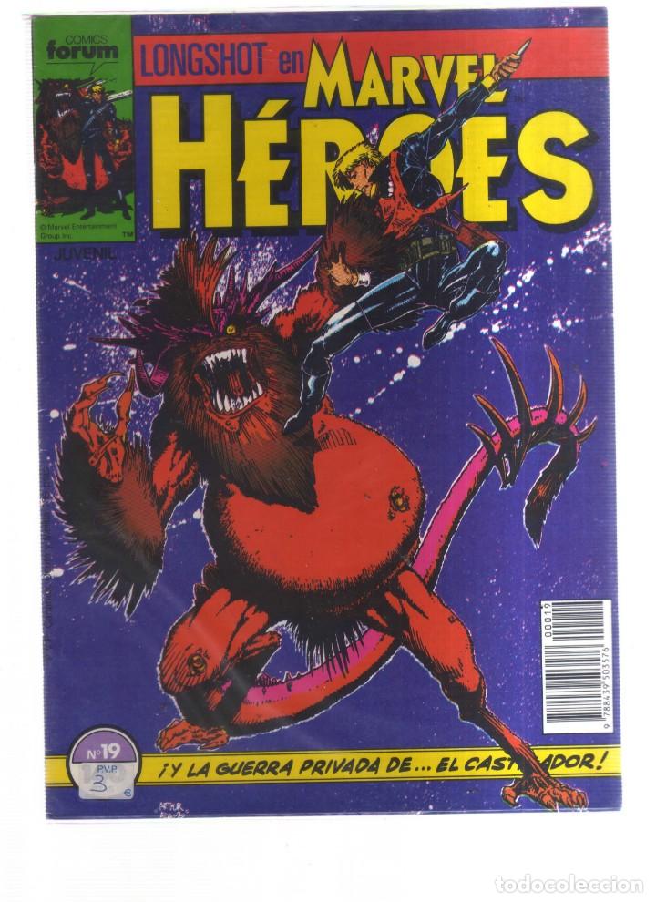 Tebeos: HEROES MARVEL LONGSHOT N,19 - Foto 1