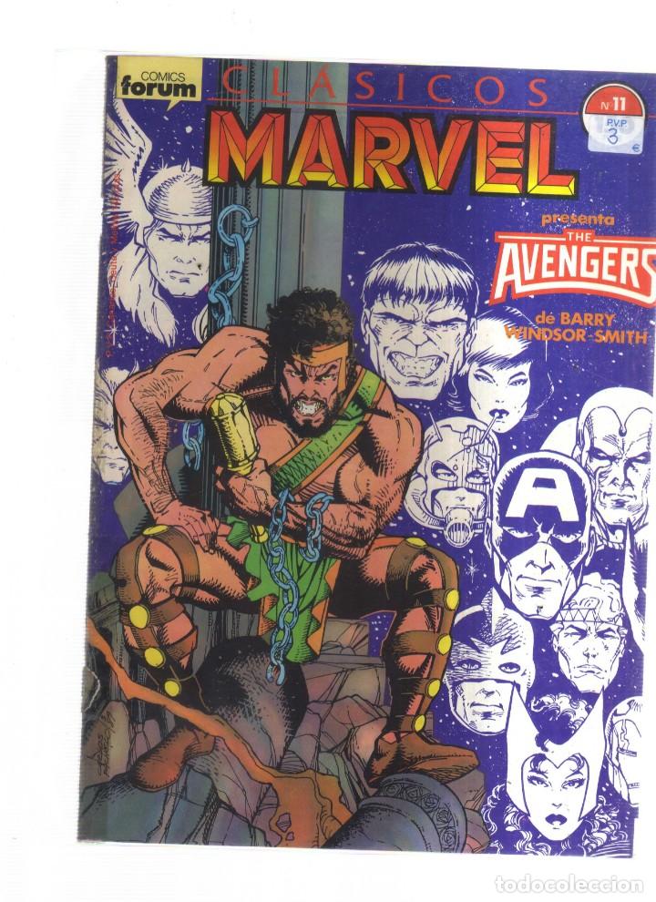 Tebeos: MARVEL CLASICOS N,11