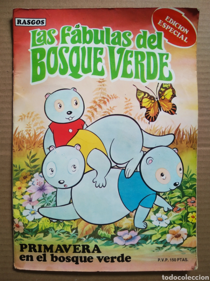 Tebeos: Las F&aacute;bulas del Bosque Verde: Primavera en el Bosque (Rasgos, 1983). Edici&oacute;n Especial.