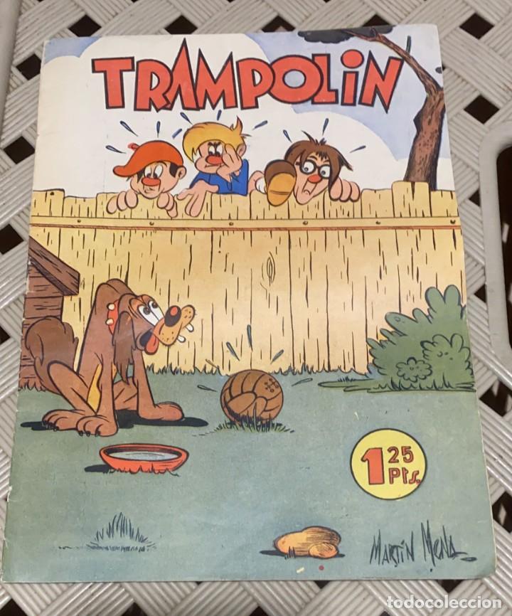 Tebeos: COMIC TRAMPOLIN MARZO 1951 NUMERO 9 - Foto 1