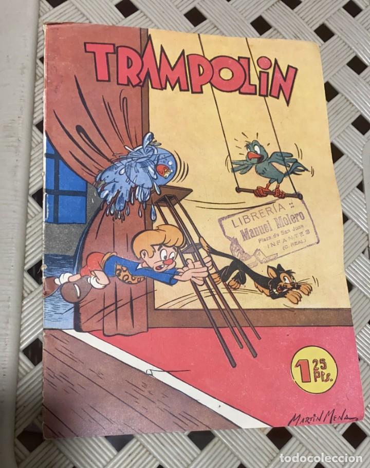 Tebeos: COMIC TRAMPOLIN ABRIL 1951 NUMERO 10 - Foto 1