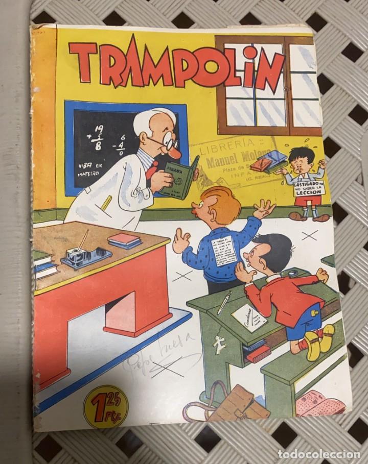 Tebeos: COMIC TRAMPOLIN ABRIL 1951 NUMERO 11 - Foto 1