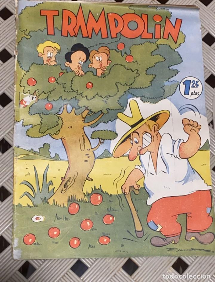 Tebeos: COMIC TRAMPOLIN JULIO 1951 NUMERO 17 - Foto 1