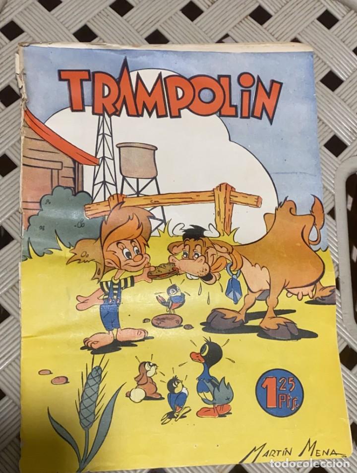 Tebeos: COMIC TRAMPOLIN AGOSTO 1951 NUMERO 18 - Foto 1