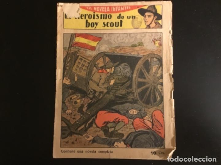 COMIC EDITORIAL EL GATO NEGRO EL HEROÍSMO DE UN BOY SCOUT AÑOS 20 (Tebeos y Comics - Tebeos Clásicos (Hasta 1.939))