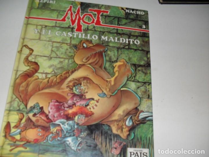 Tebeos: mot y el castillo maldito,ediciones el pais,a&ntilde;o 1989. - Foto 1