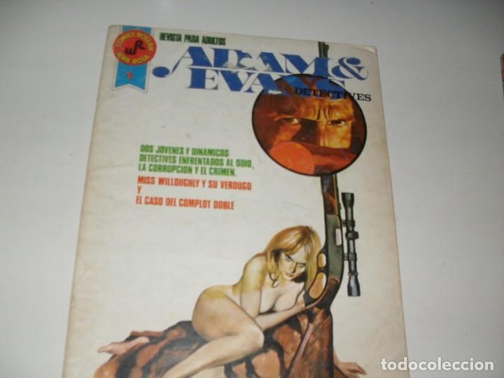 Tebeos: adams & evasns 1,el primero.ediciones rollan,a&ntilde;o 1977. - Foto 1