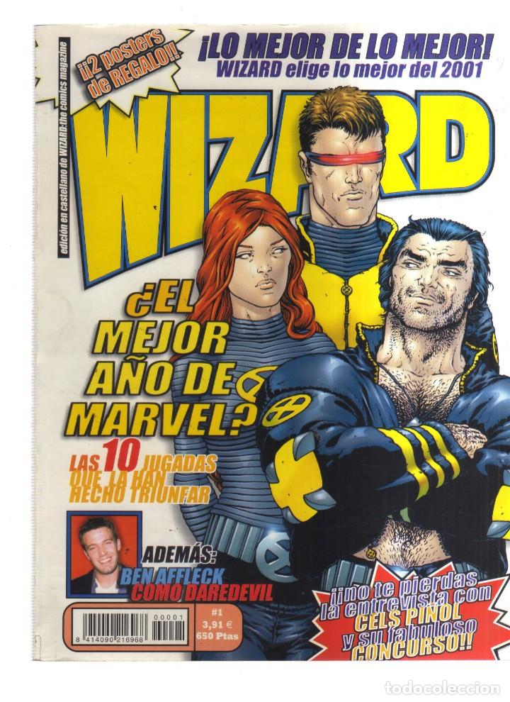 Tebeos: WIZARD EL MEJOR A&Ntilde;O DE MARVEL - Foto 1