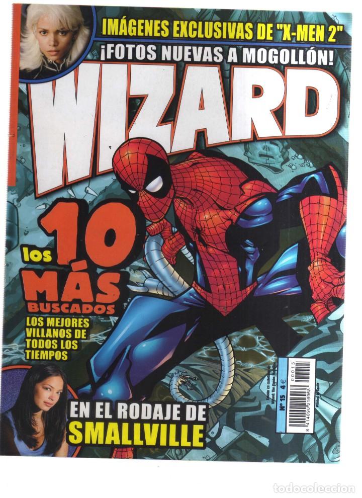 Tebeos: WIZARD LOS 10 MAS BUSCADOS - Foto 1