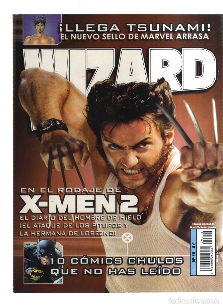 Tebeos: WIZARD EN EL RODAJE DE X- MEN 2 - Foto 1