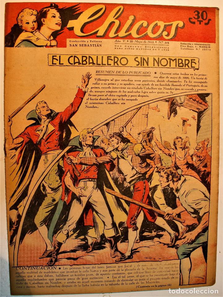 Tebeos: CHICOS, editorial Consuelo Gil, n&uacute;mero 214 - Foto 1