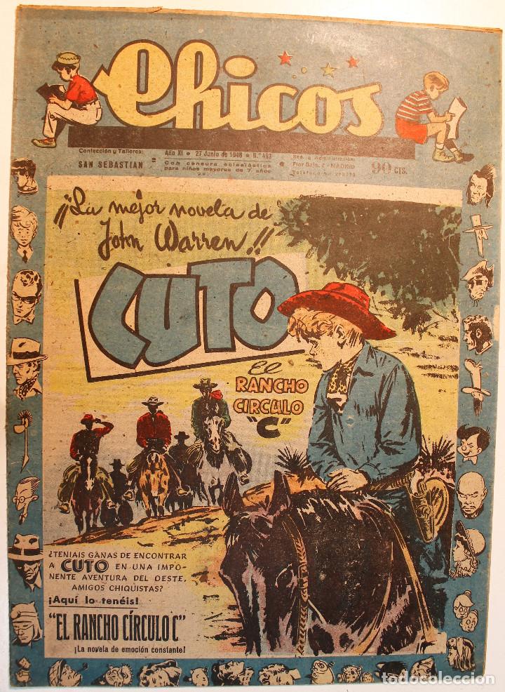 Tebeos: CHICOS, editorial Consuelo Gil, n&uacute;mero 493 - Foto 1