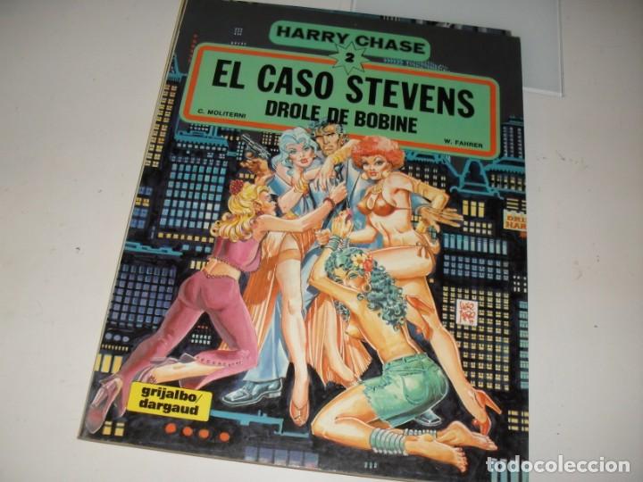 Tebeos: harry chase 2:el caso stevens.ediciones junior,a&ntilde;o 1981. - Foto 1