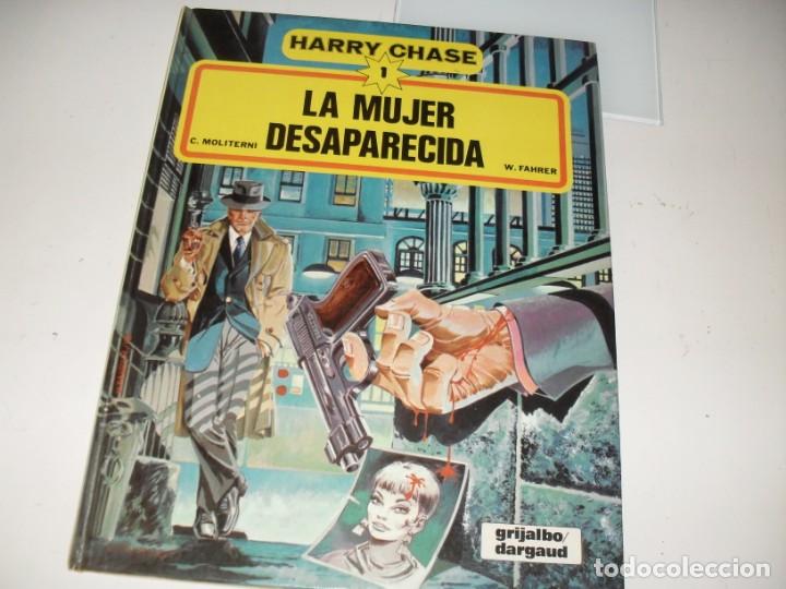 Tebeos: harry chase 1:la mujer desaparecida.ediciones junior,a&ntilde;o 1981. - Foto 1
