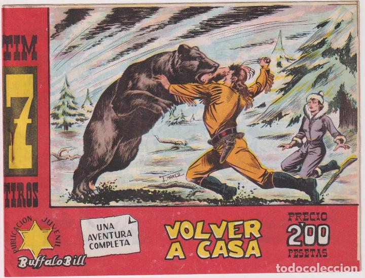Tebeos: Tim 7 Tiros. Volver a casa. Hispano Americana 1964 - Foto 1
