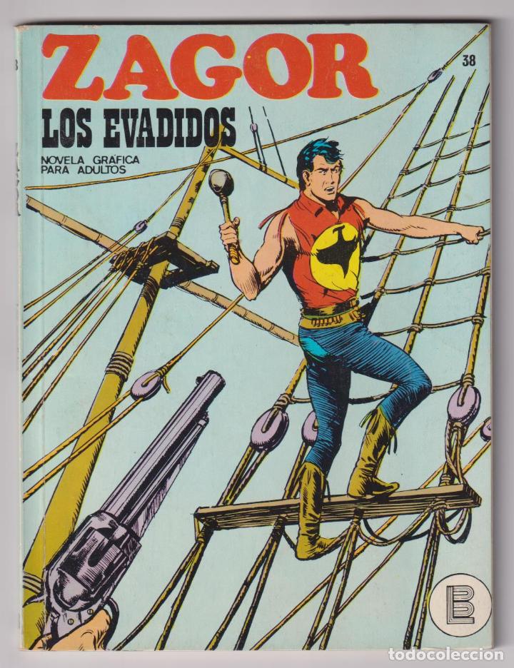 Tebeos: Zagor n&ordm; 38. Buru Lan 1972 - Foto 1