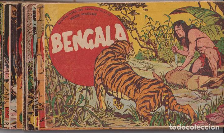 Tebeos: Bengala Completa, 54 ejemplares. Maga 1959 - Foto 1