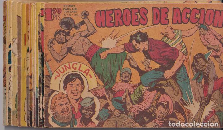 Tebeos: Jungla. Colecci&oacute;n Completa, 36 ejemplares. Maga 1958 - Foto 1