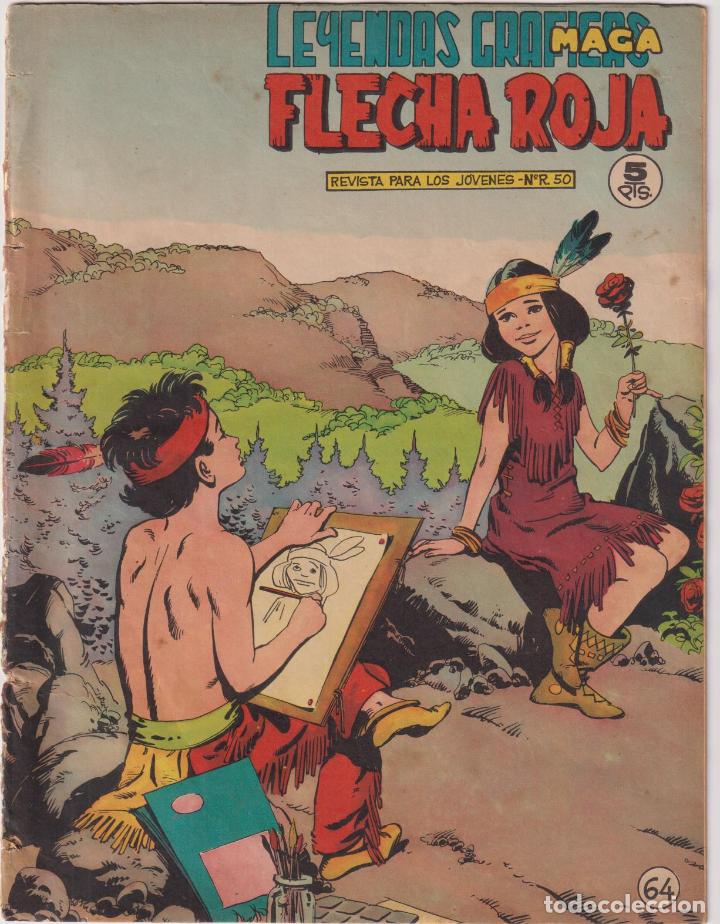 Tebeos: Flecha Roja Revista n&ordm; 64. Maga - Foto 1